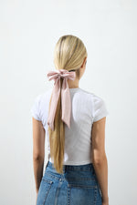 Barbie® Bow Scrunchie Pink Marshmallow