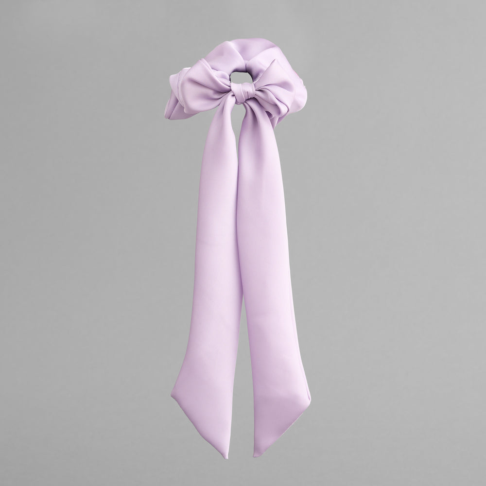 Barbie® Bow Scrunchie Lavender