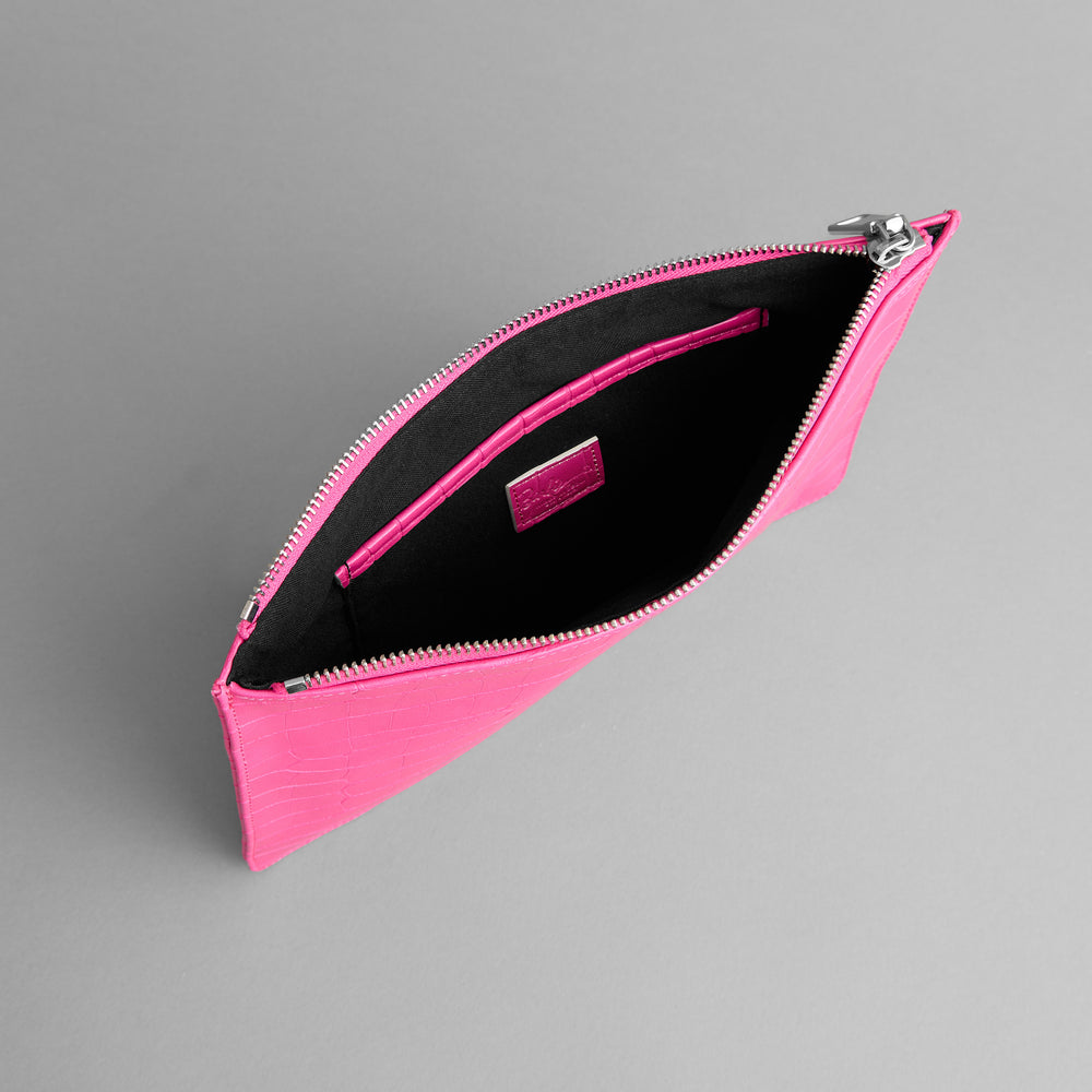 Barbie® Clutch Croc Pink