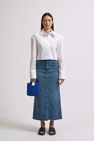 Mini Knit Bright Blue