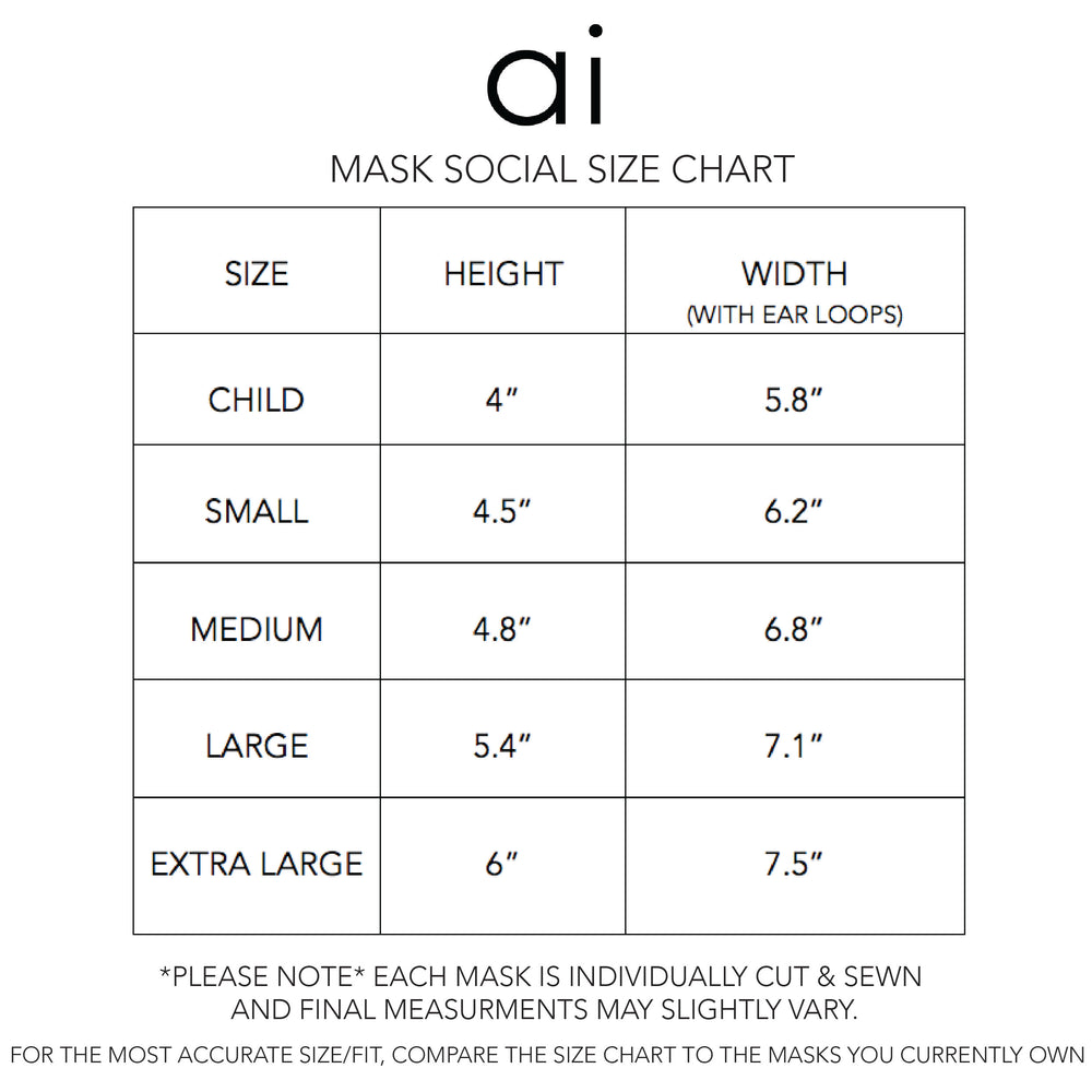 Mask Social Child Dark Grey